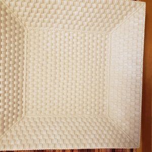 Tiffany Basket Weave 7" (inside) tray/bowl -